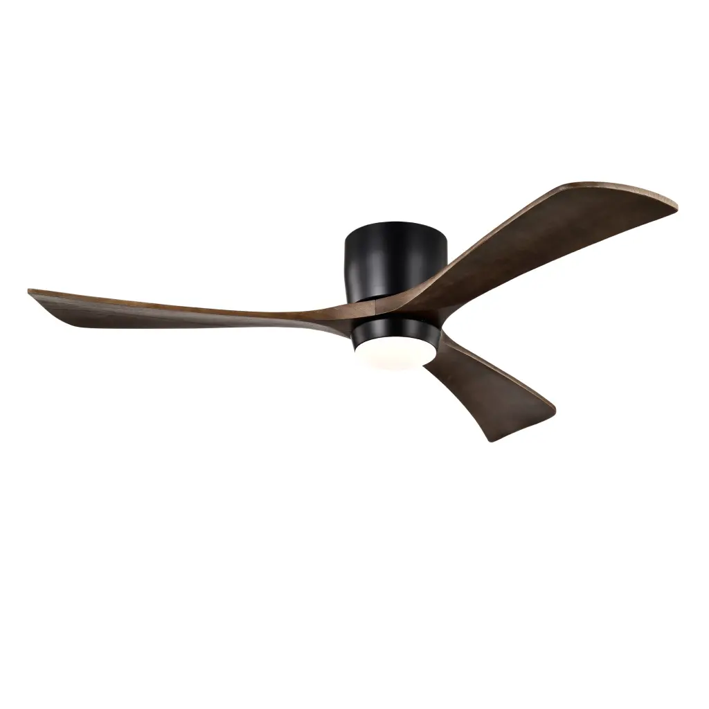 52 Inch Ceiling Fan Lights Remote Control Quiet DC Motor 3 Blade hengermei