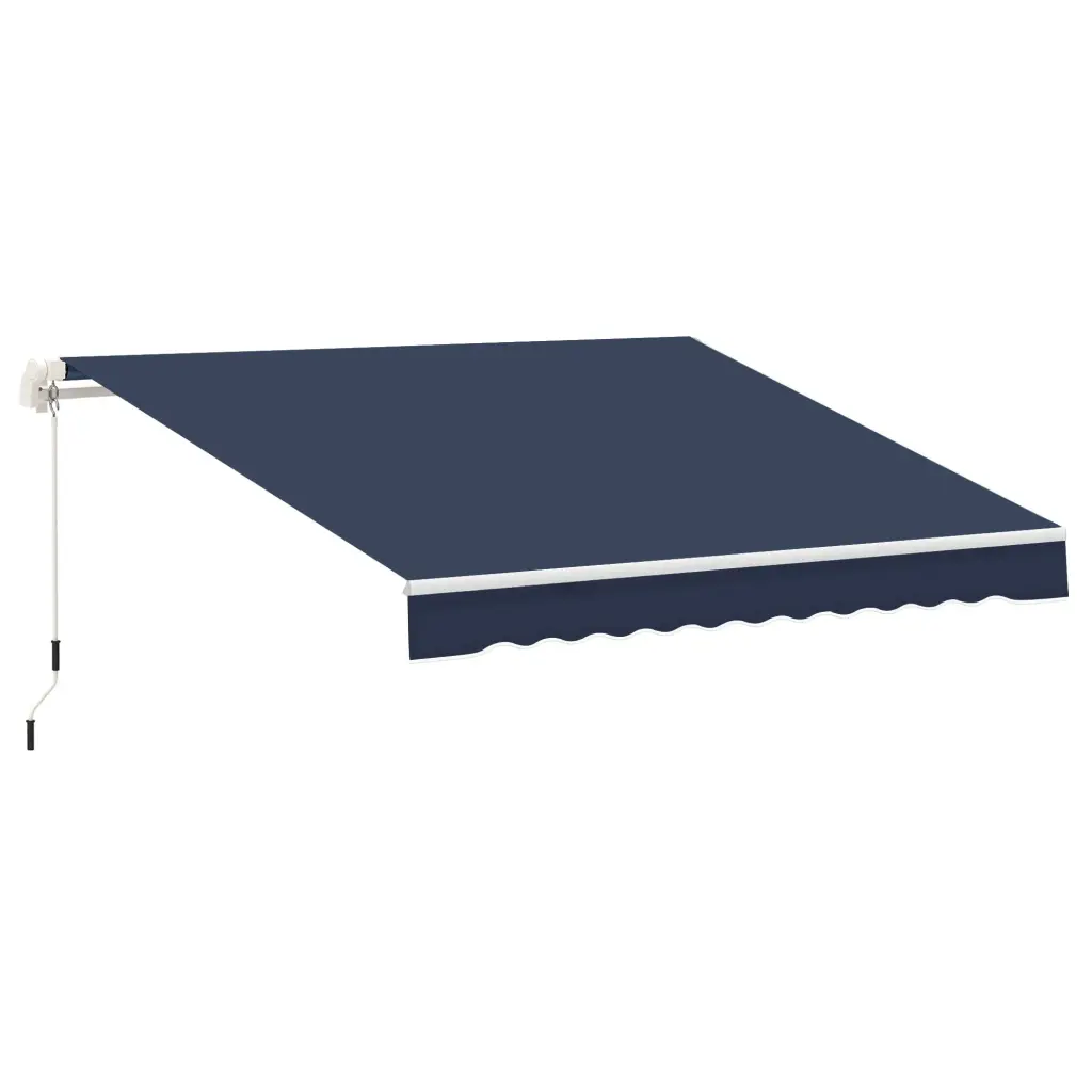Outsunny 10x8 Retractable Patio Awning Sunshade Shelter aosom business