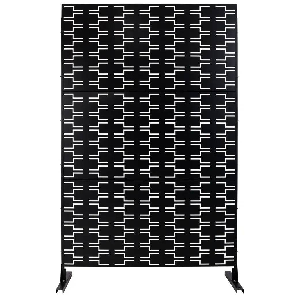 Outdoor & Indoor Privacy Screen Metallic Privacy Screen 76" H 48" W g-h