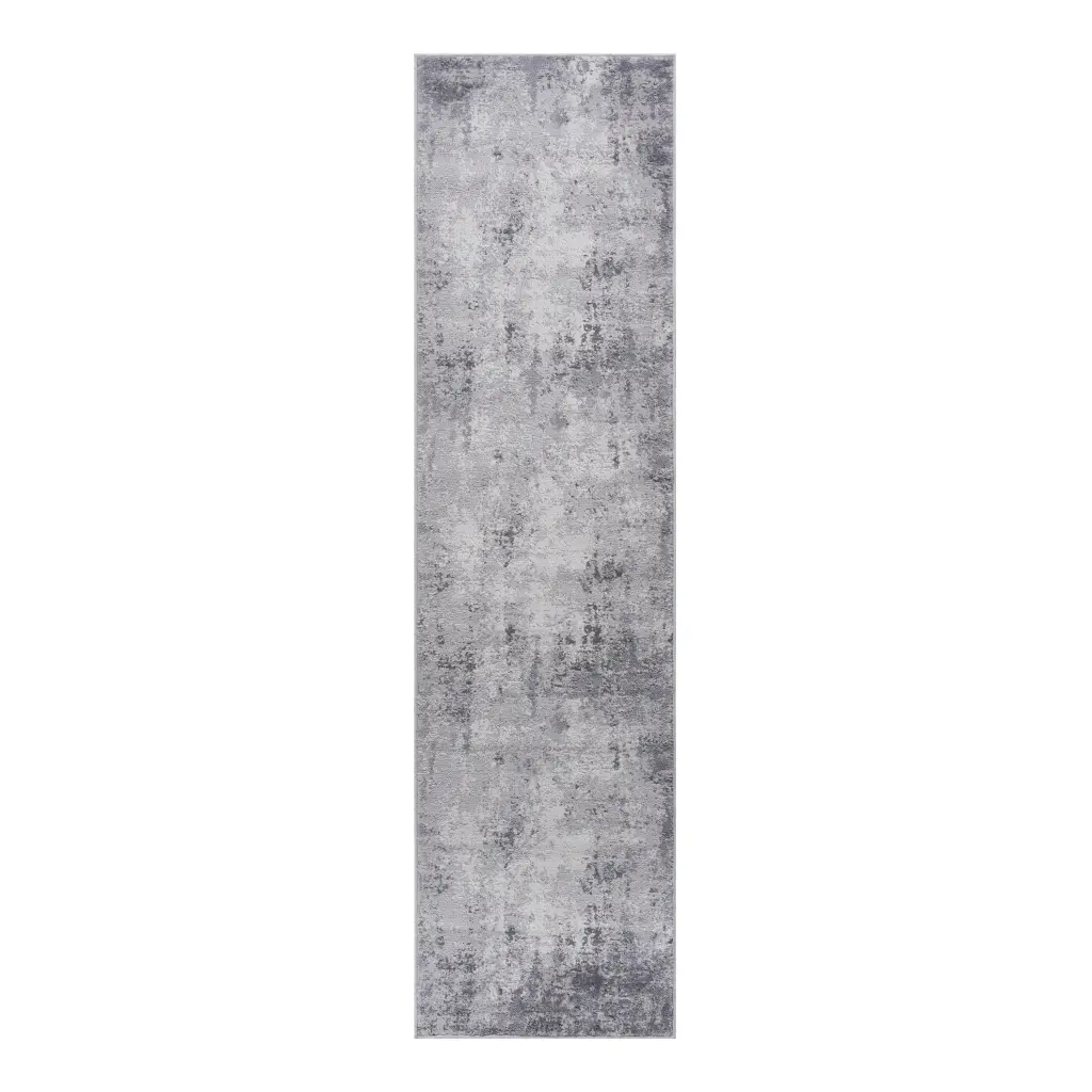 2X8 Light Grey Abstract Non Shedding Living Room Bedroom Dining Home Office Rug naar rug