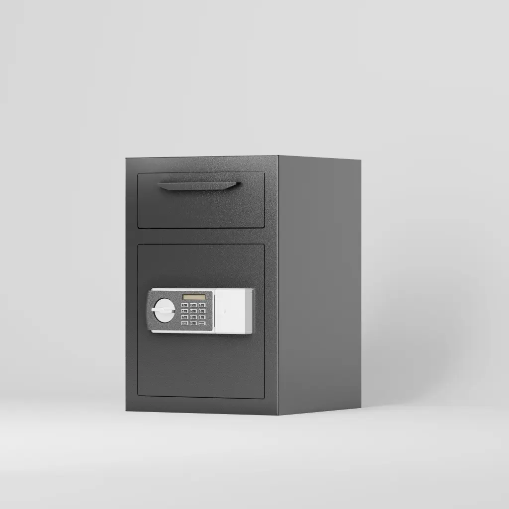 Digital Depository Safe Made Carbon Alloy Metal Electronic Code Lock Deposit Box xingdu store