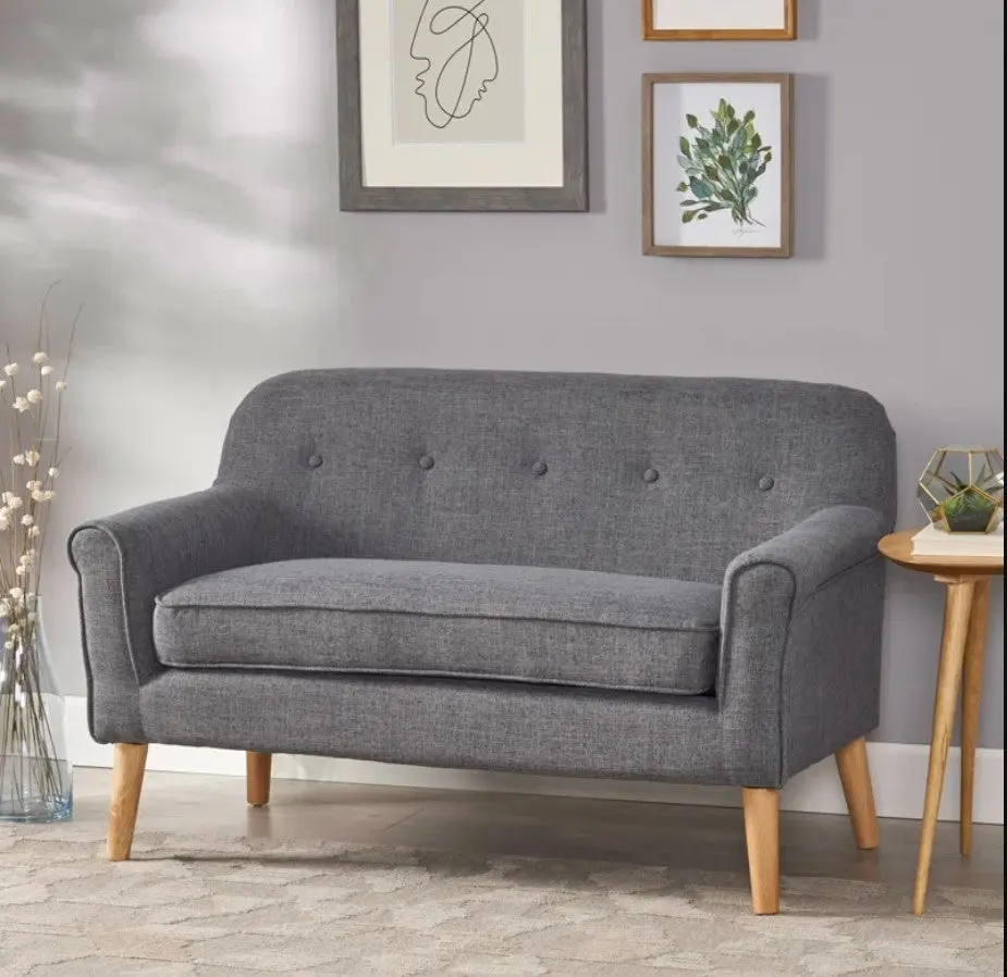 Seat Cushion Gray Material Chairs and Benches nh-inmax