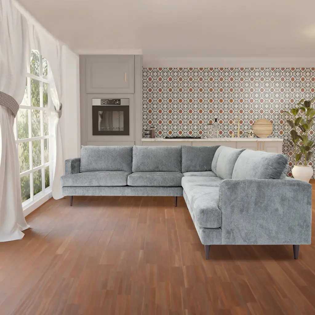 L Shaped Sectional Sofa Living Room Modern Sectional Couch american-made seating