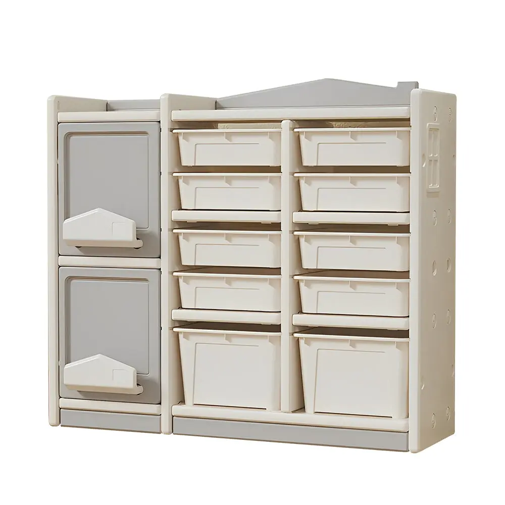 Multilayer Storage Toy Picture Book Storage Children's Floor Shelf montary