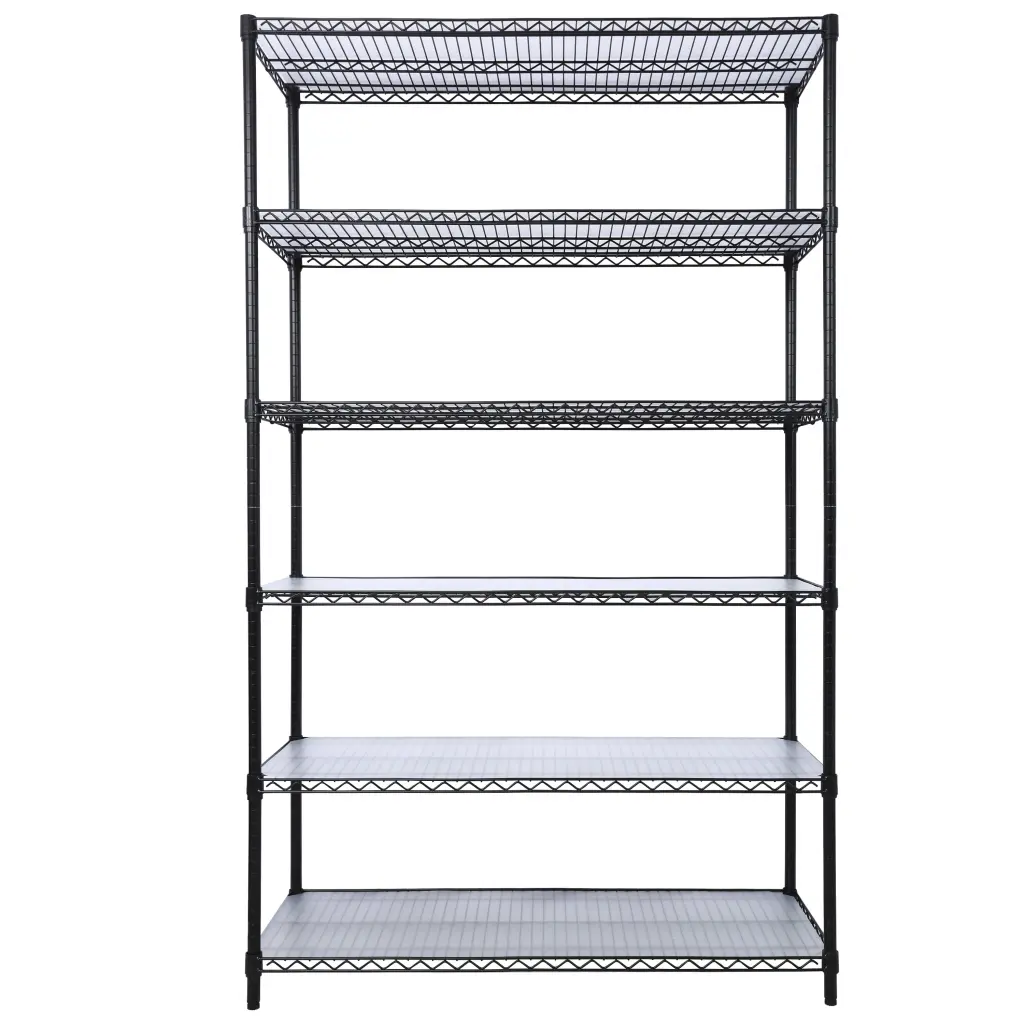 6 Tier 6000Lbs Capacity NSF Metal Shelf Wire Shelving Unit Heavy Duty g-h