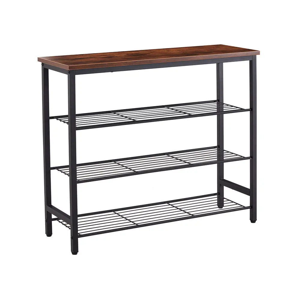 DN 3 & 4 Tier Modern Metal Shoe Rack Multifunctional Shoe Storage d-n furniture