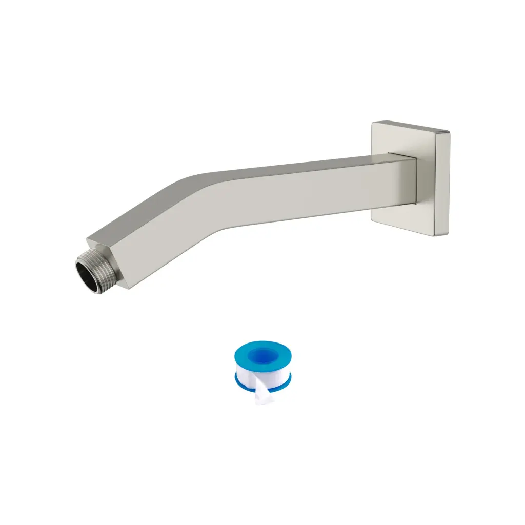 6 Inch Shower Arm Flange Brushed Nickel Stainless Steel Fixture lordear