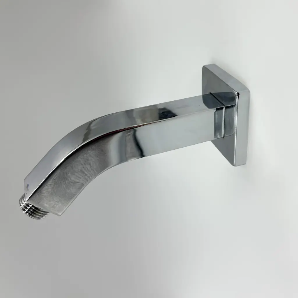 Square Shower Arm Flange 1 2 NPT Tapered Threads Rain Shower Head w928 dongtu group