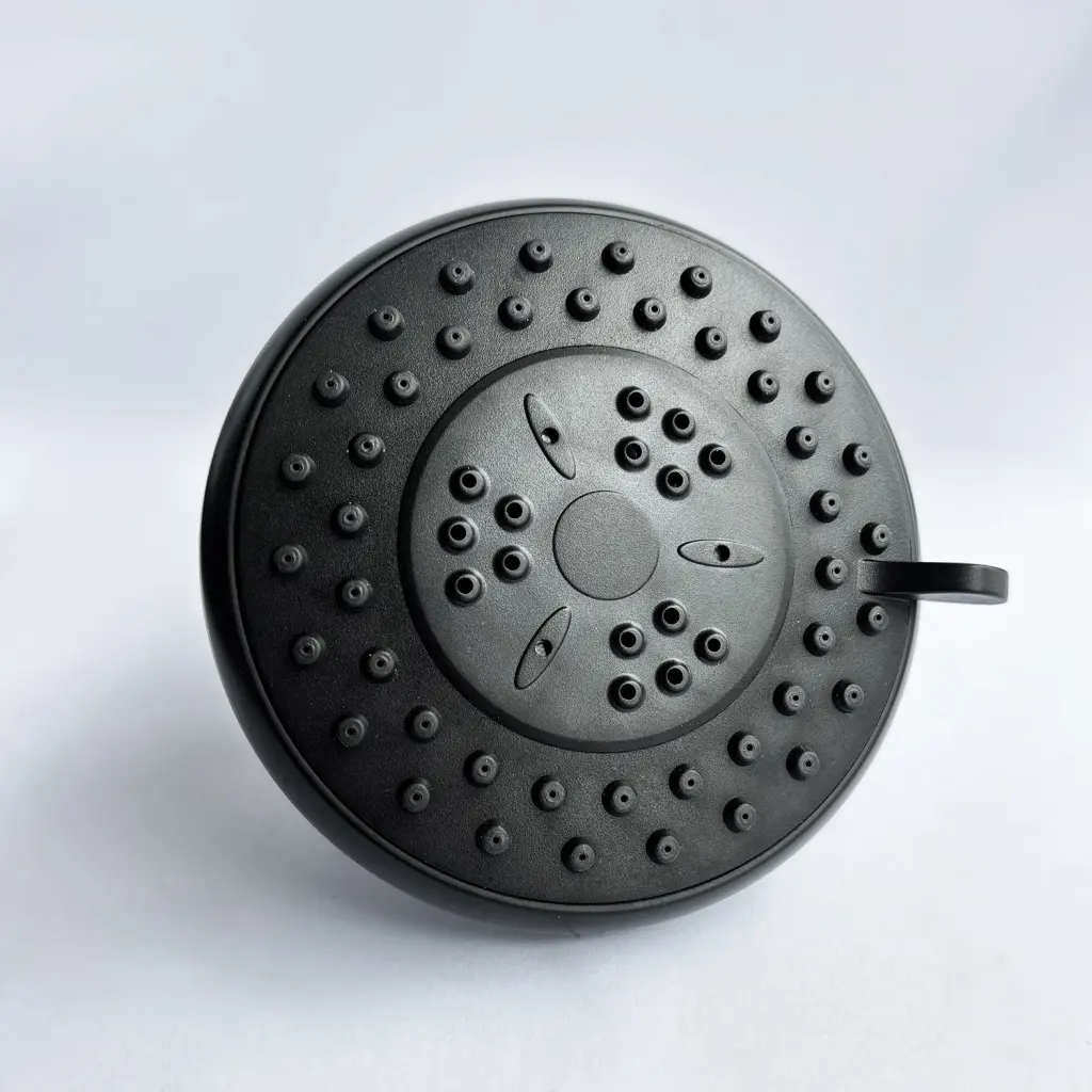 High Pressure Rain Shower Head 3 Spray Modes 4 Inch Fixed Bathroom Fixture w2287