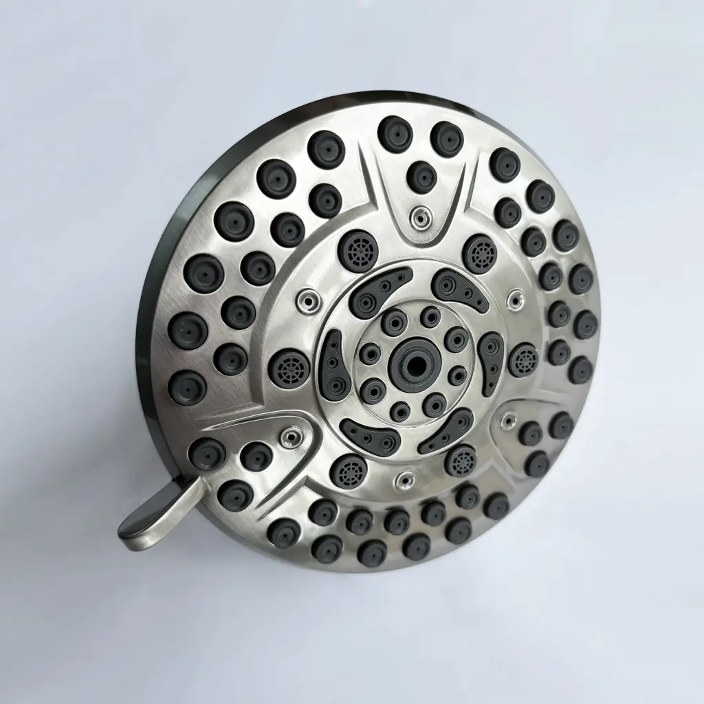High Pressure Rain Shower Head 10 Spray Modes - 4.7 Inch Fixed Bath Shower w2287