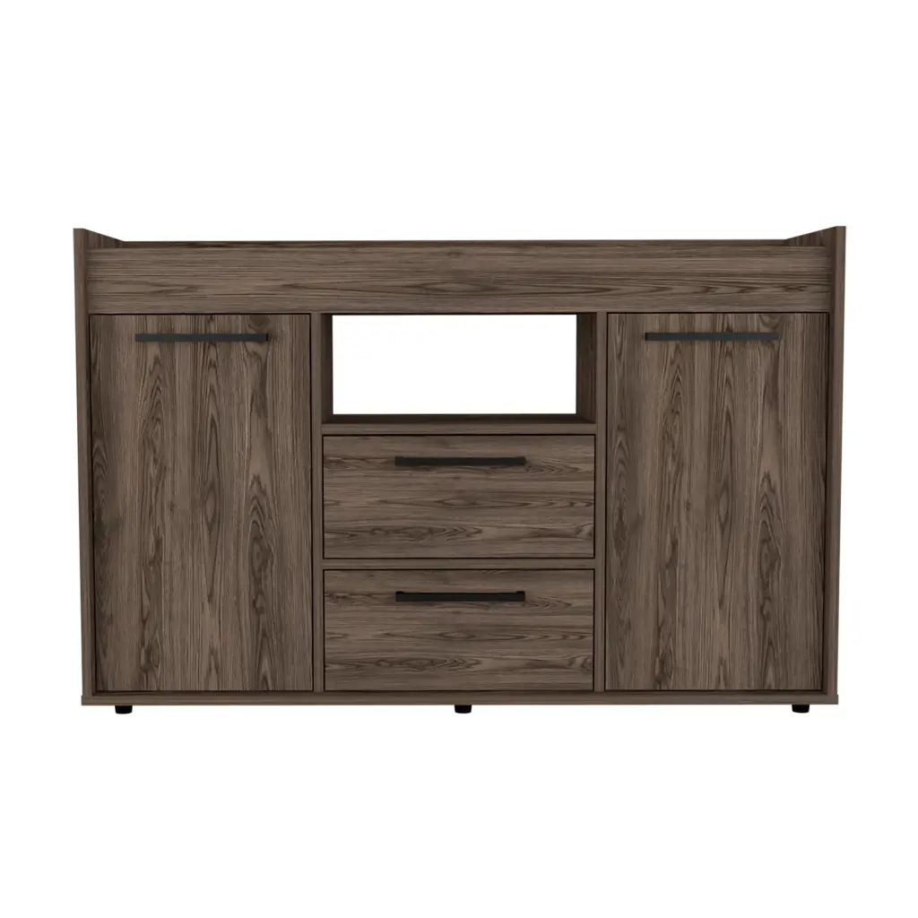 Sideboard Perssiu Living Room Dark Walnut Espresso Particle Board treevol furniture