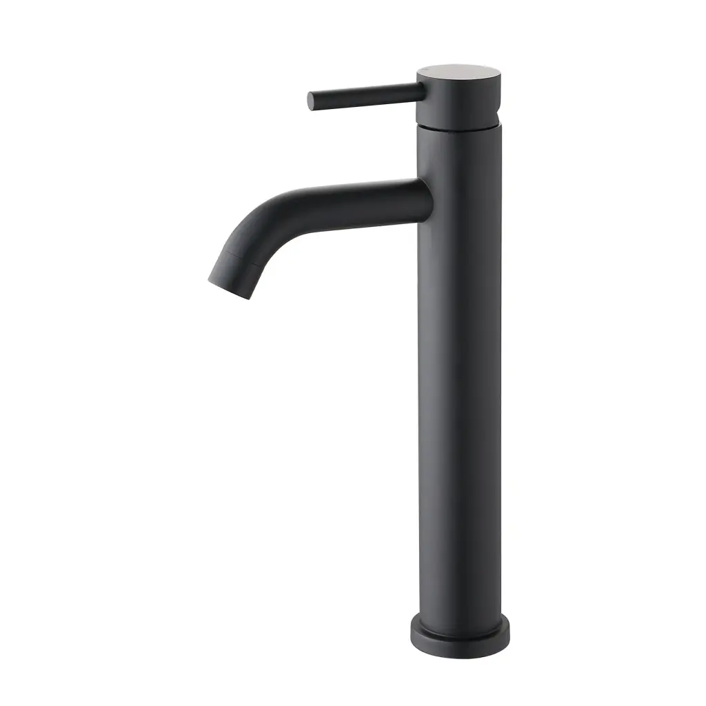 Modern Tall Single Handle Bathroom Faucet One Hole Lavatory Sink mexile