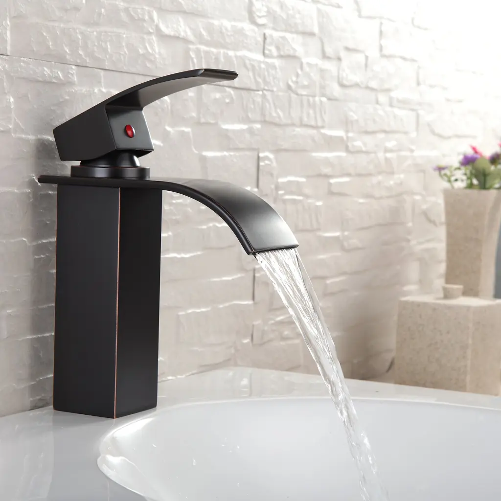 Orb Bathroom Faucet Single Hole Bathroom Sink Faucet flg