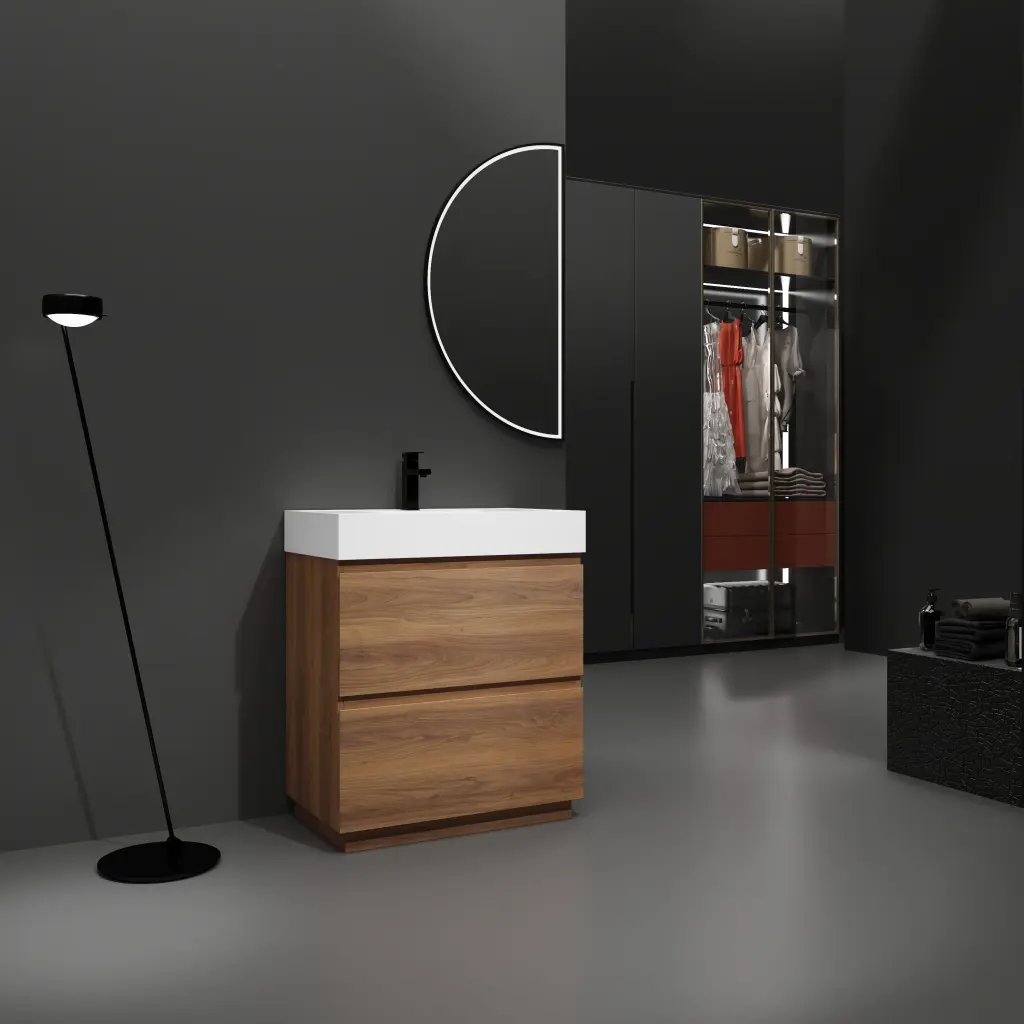 30 Bathroom Vanities Single Sink Bundle Modern Undermount Bathroom Vanity Set levistar