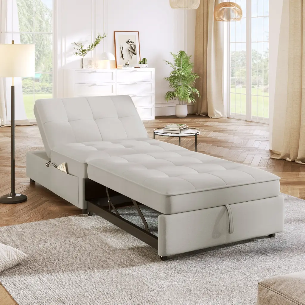 4 1 Sofa Bed - Multi Function Folding Ottoman Bed Storage Small Spaces bed best
