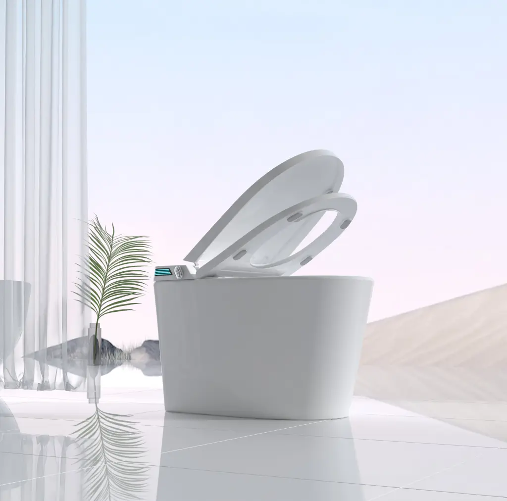 Premium Intelligent Smart Toilet Instant Warm Water Sprayer and Bidet Seat bathroomware
