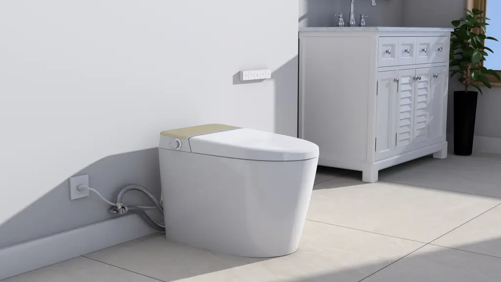 Intelligent Toilet Built- Bidet Tankless Auto Lid xsmart store