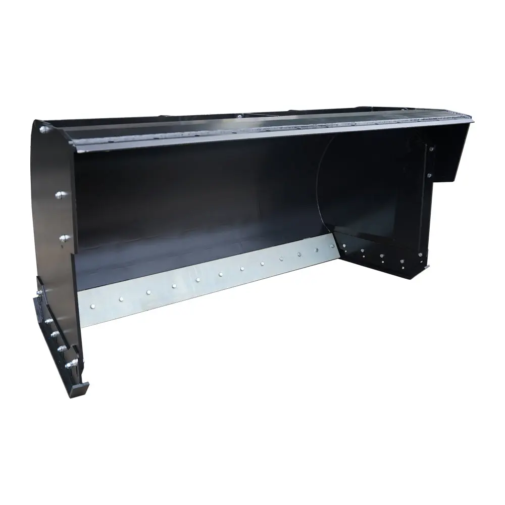 Skid Navigate Attachment Trip Edge Snow Pusher Clean Snow or Job Sites landy industries