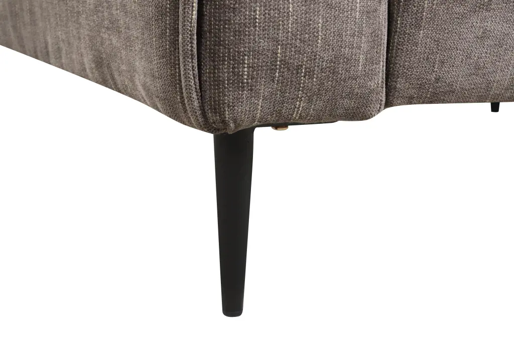 Valentina 74 Inch Gray Chenille Sofa Loveseat Chair Living Room Set lilola home