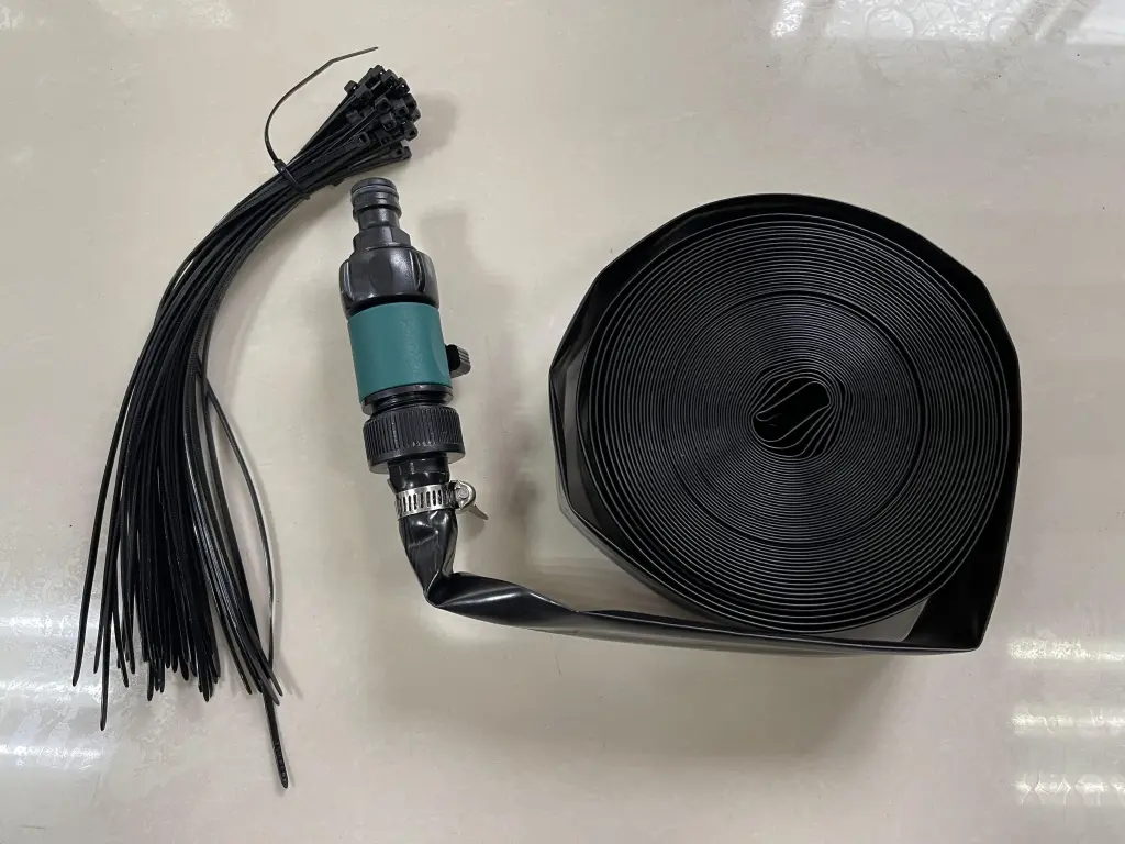 16 Foot Sprinkler Accessory Spare Parts Black PVC qiaodengtec