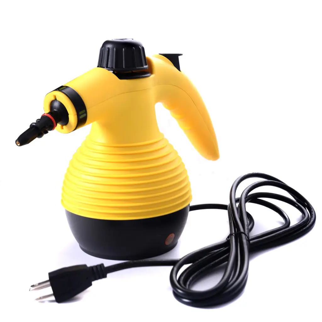 Handheld Pressurized Steam Cleaner 9 Piece Accessory Set w2181