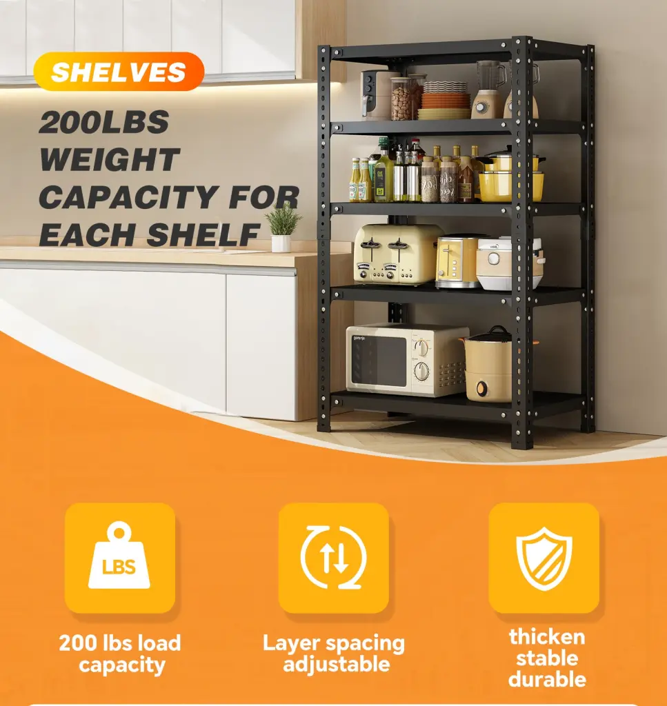 Houtilizehold Customizable Storage Rack Basement Balcony Presentation rnb