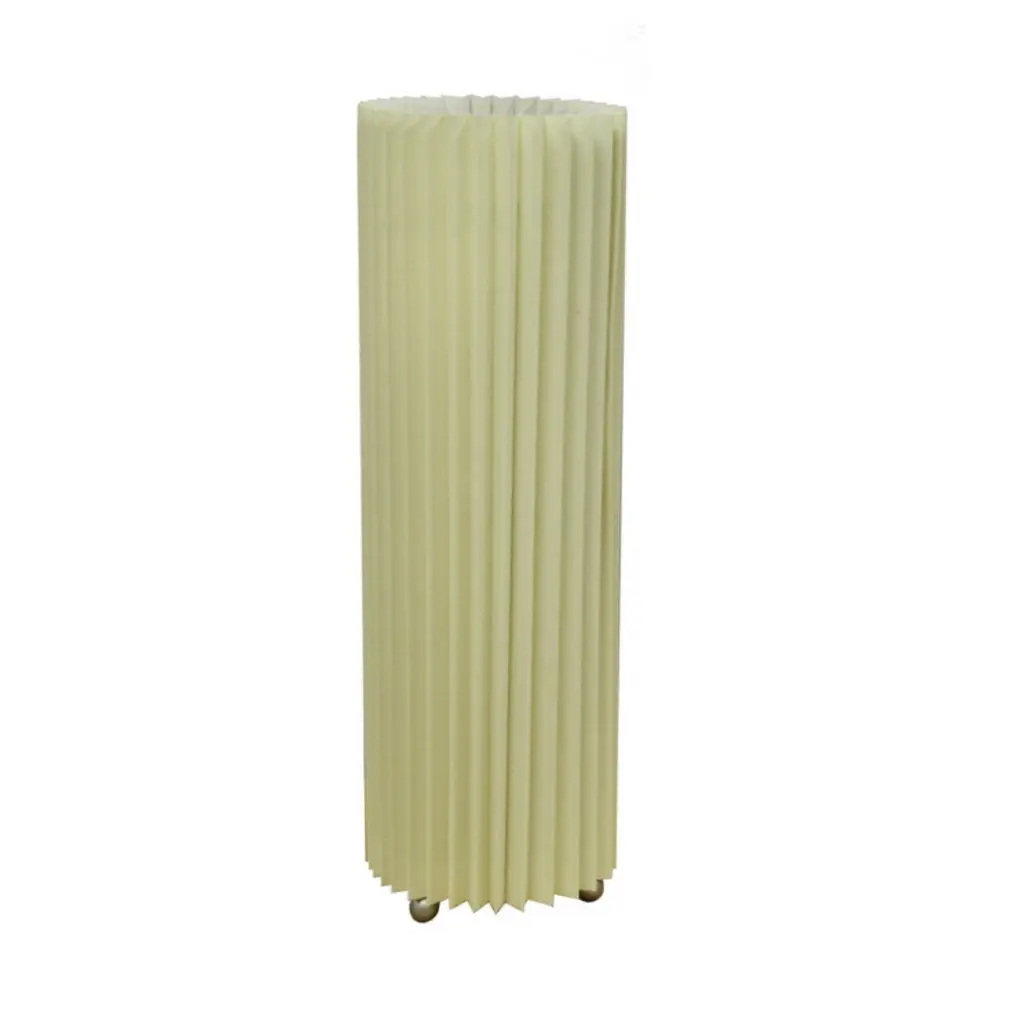 16.5 Inch Tall Metallic Table Lamp Folded Ivory Shade california home