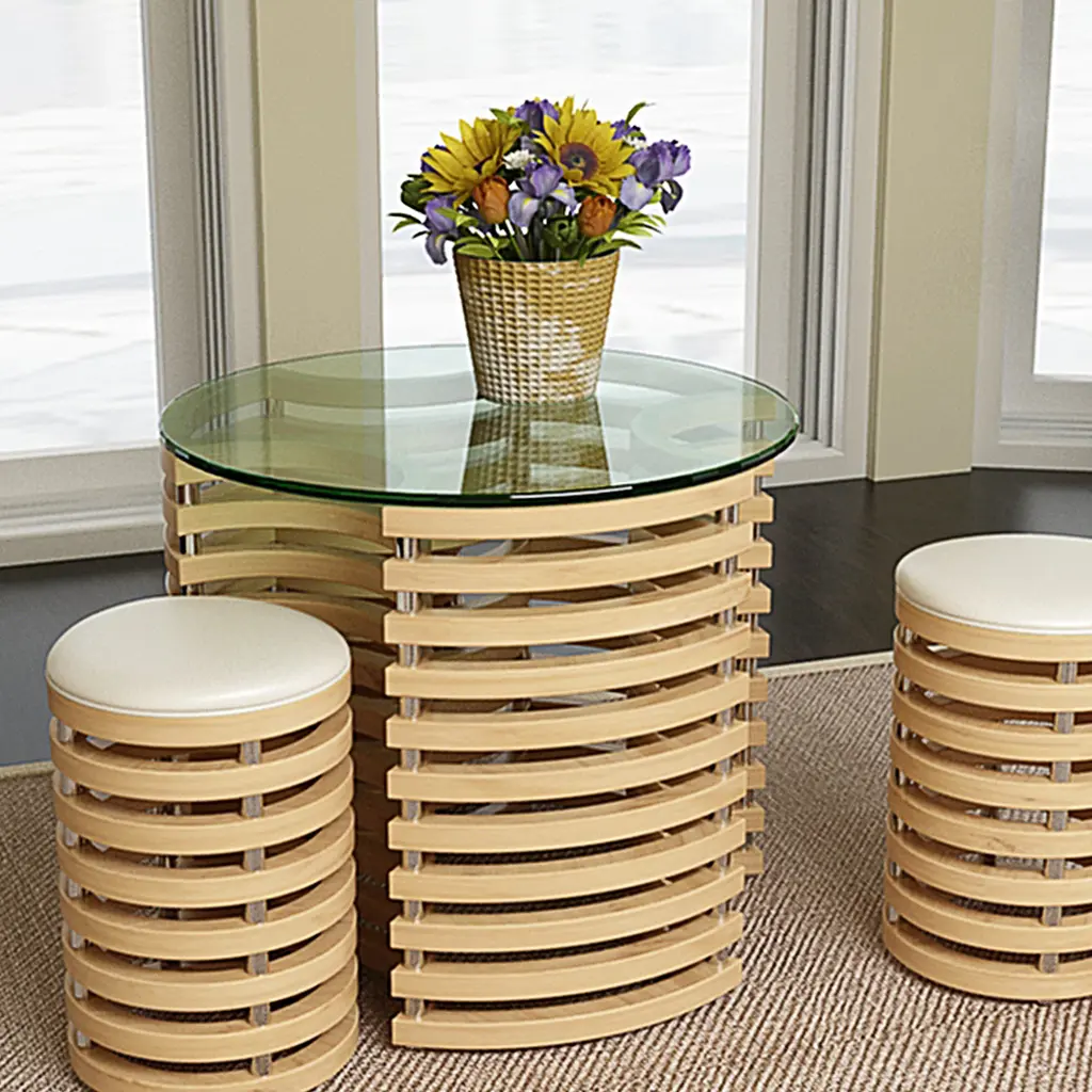 20 Inch Round Tempered Crystal Table Top Clear 1 4 Inch Thick Glass Dining Table Top sya furniture