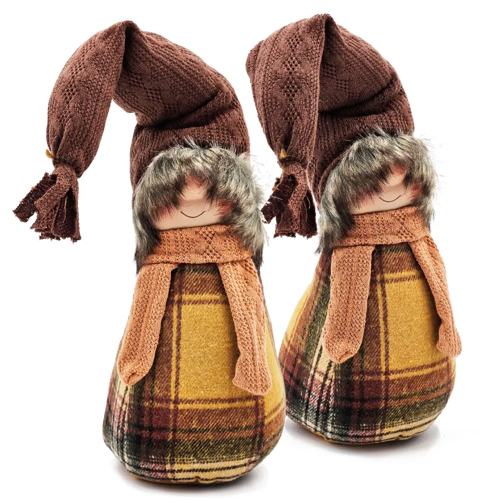 2Pcs Gnomes Decorations, Fall Decorations Fall Thanksgiving Table Centerpiece w2078