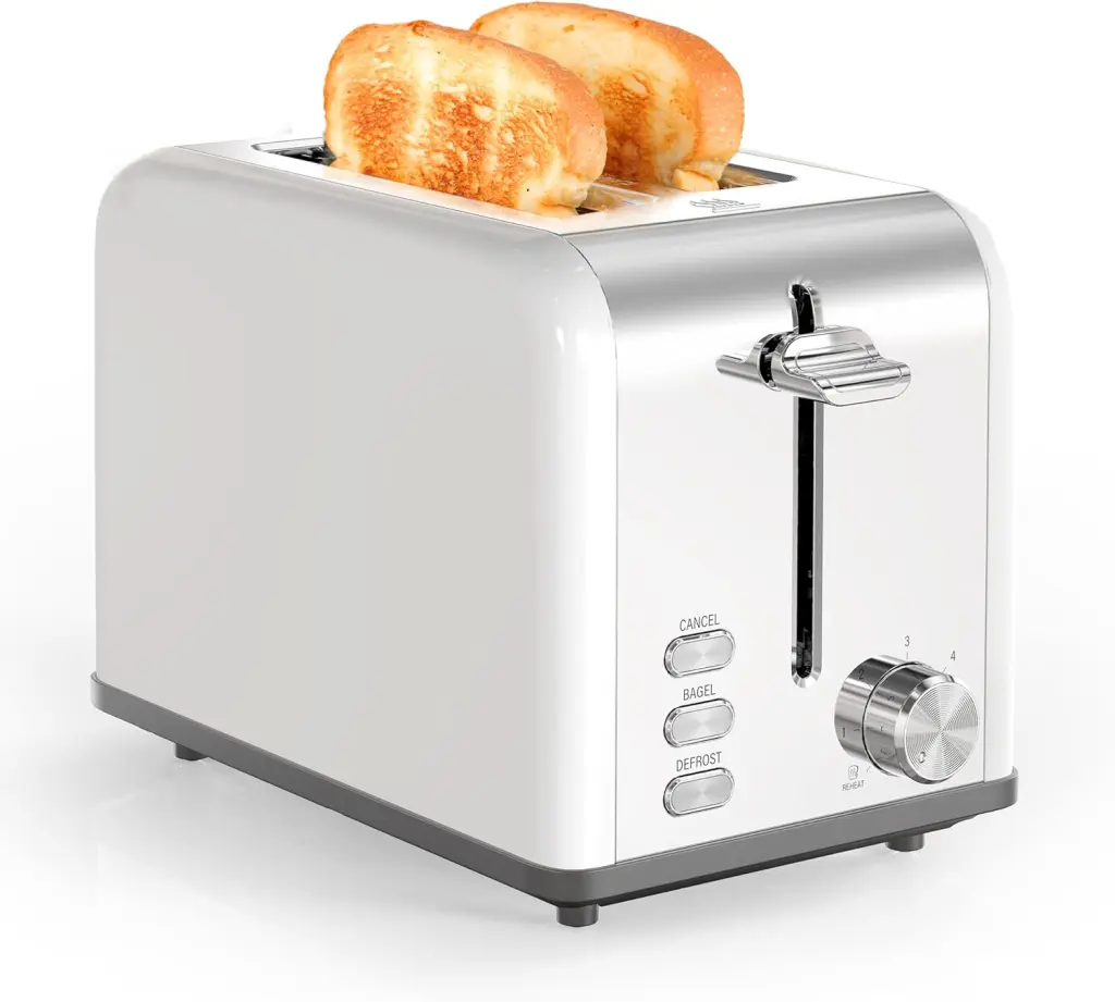 2 Slice Toaster 6 Browning Settings and 3 Functions Extra Wide Slots w1134dhs