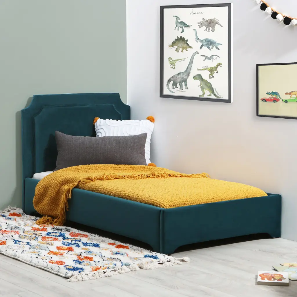 Lark Toddler Bed Peacock Peacock Material b2714