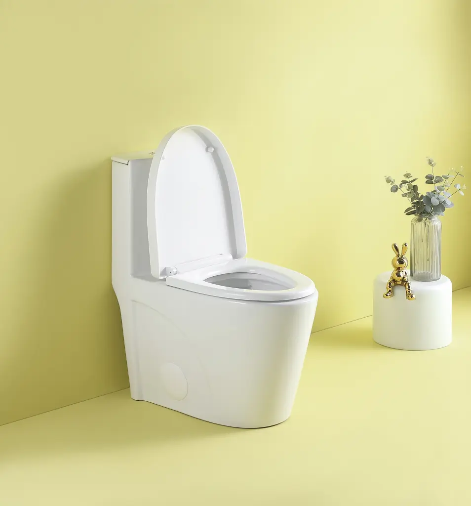 1.1-1.6 GPF Dual Flush Elongated Toilet Soft Close Seat bathininc