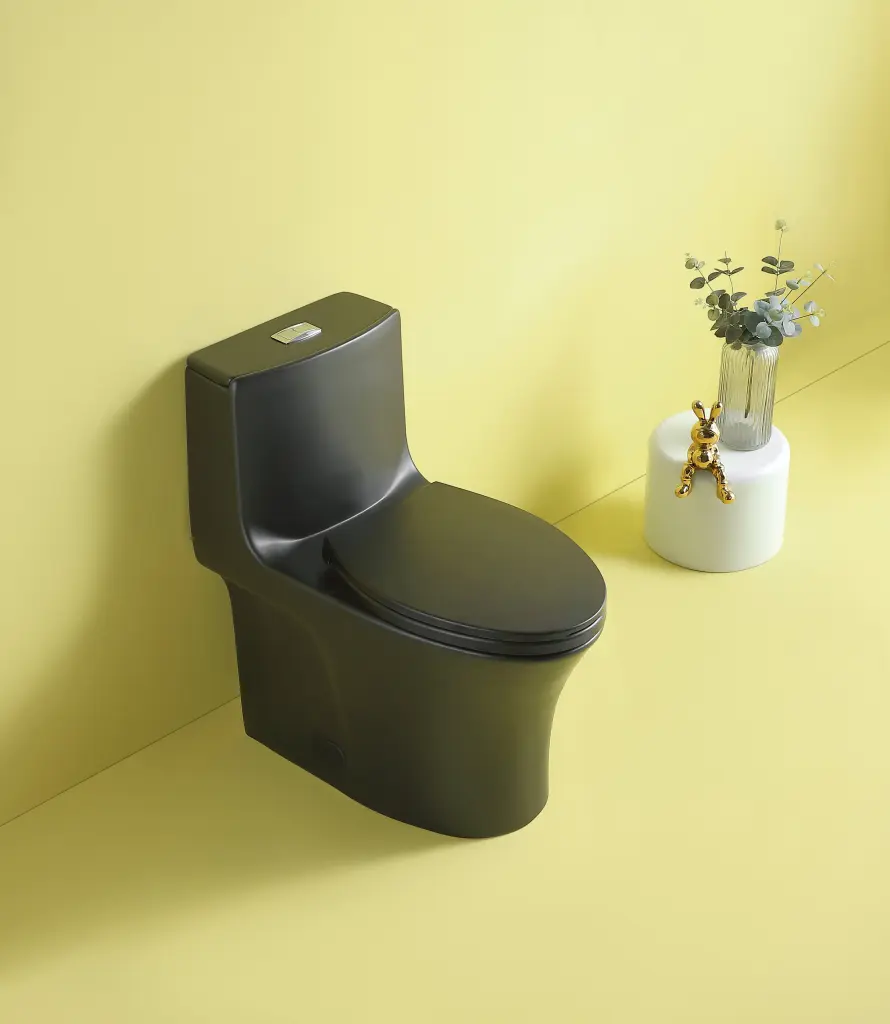 1.1 to 1.6 GPF Dual Flush One Piece Water Saving Elongated Toilet bathininc