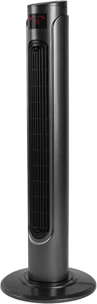 36 Inch Electric Oscillating Tower Fan Remote Control Indoor Cooling w1134dhs