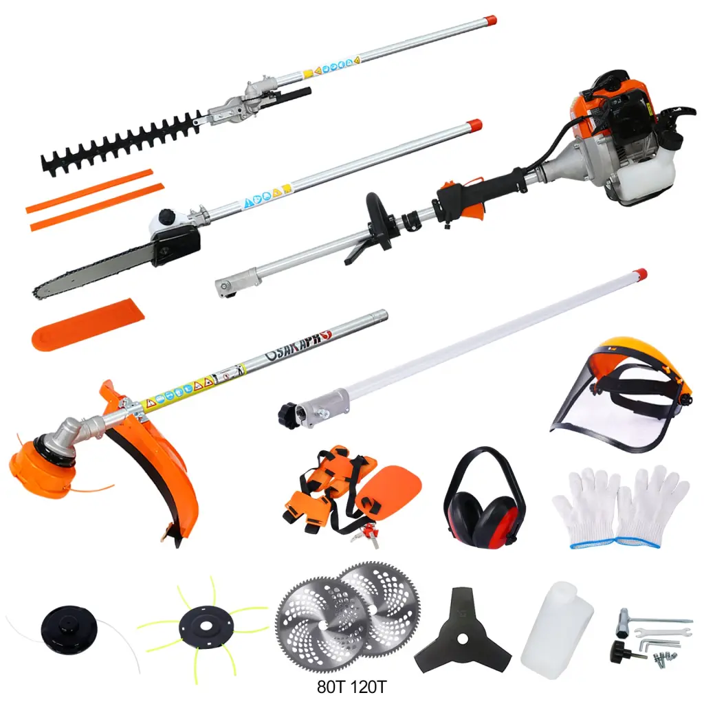 12 1 Multi Practical Trimming Tool 52Cc 2 Cycle Garden Tool System g-h