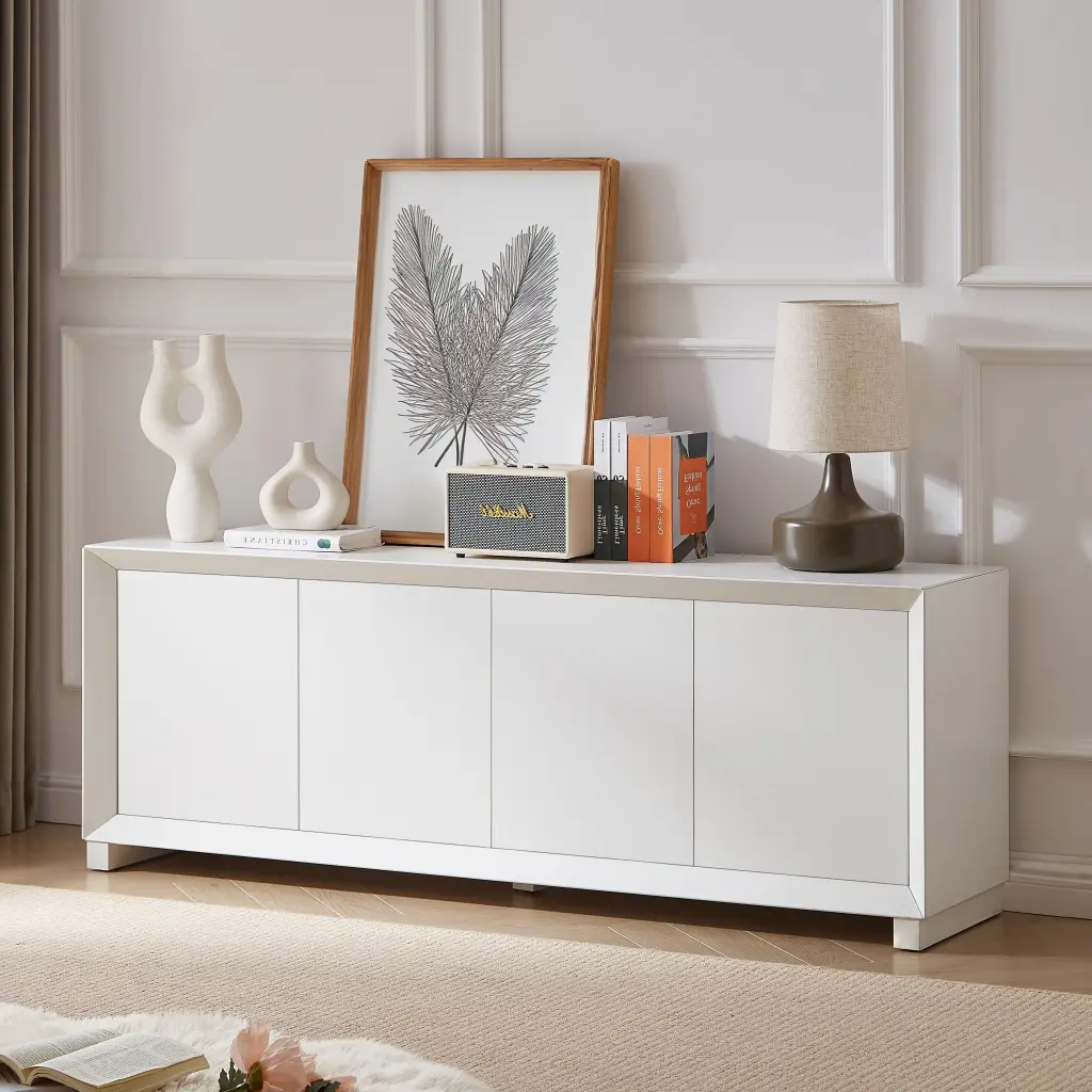 Sideboard Storage Cabinet TV Stand Modern Style Cabinet Living Room jhx