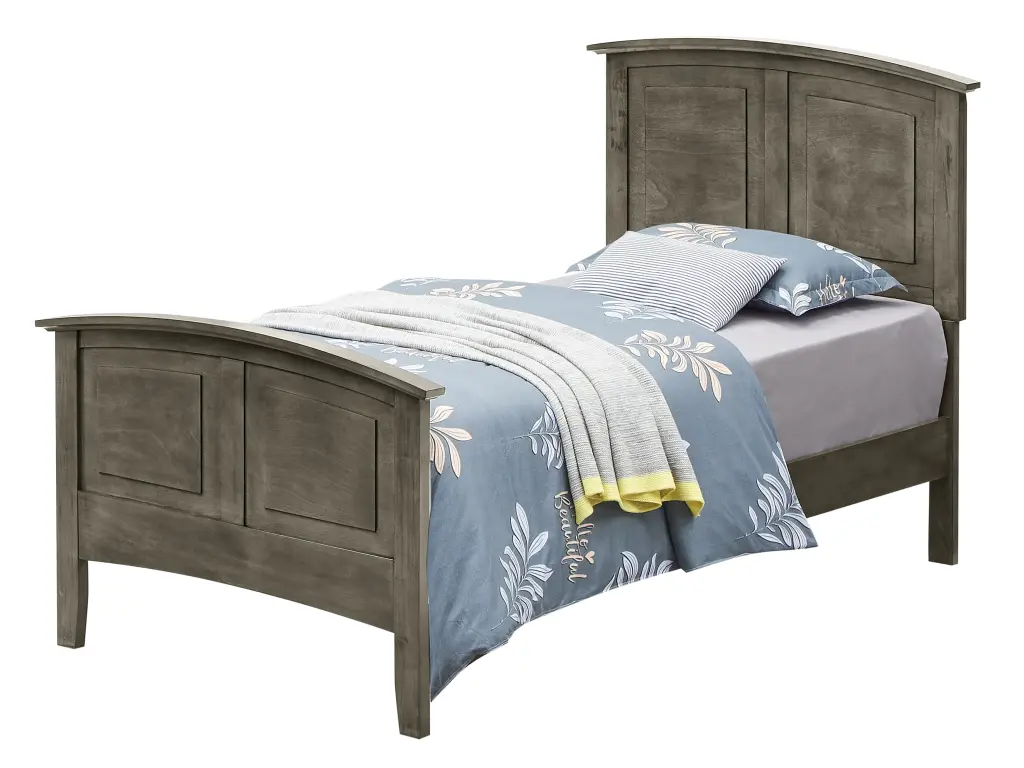 Hammond G5405A Twin Bed 2 Storage Boxes, Gray Particle Board Frame glory furniture