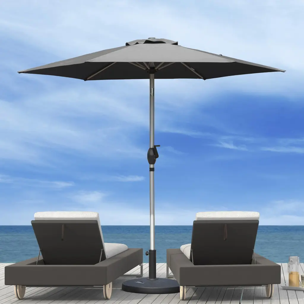 7.5 Foot Outdoor Patio Umbrella Push Button Tilt crefise patio life