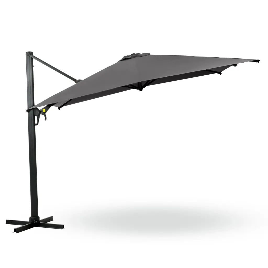 10 Ft Cantilever Patio Umbrella 360 Rotation and Tilt Adjustment Sun Shade Outdoor tradeber