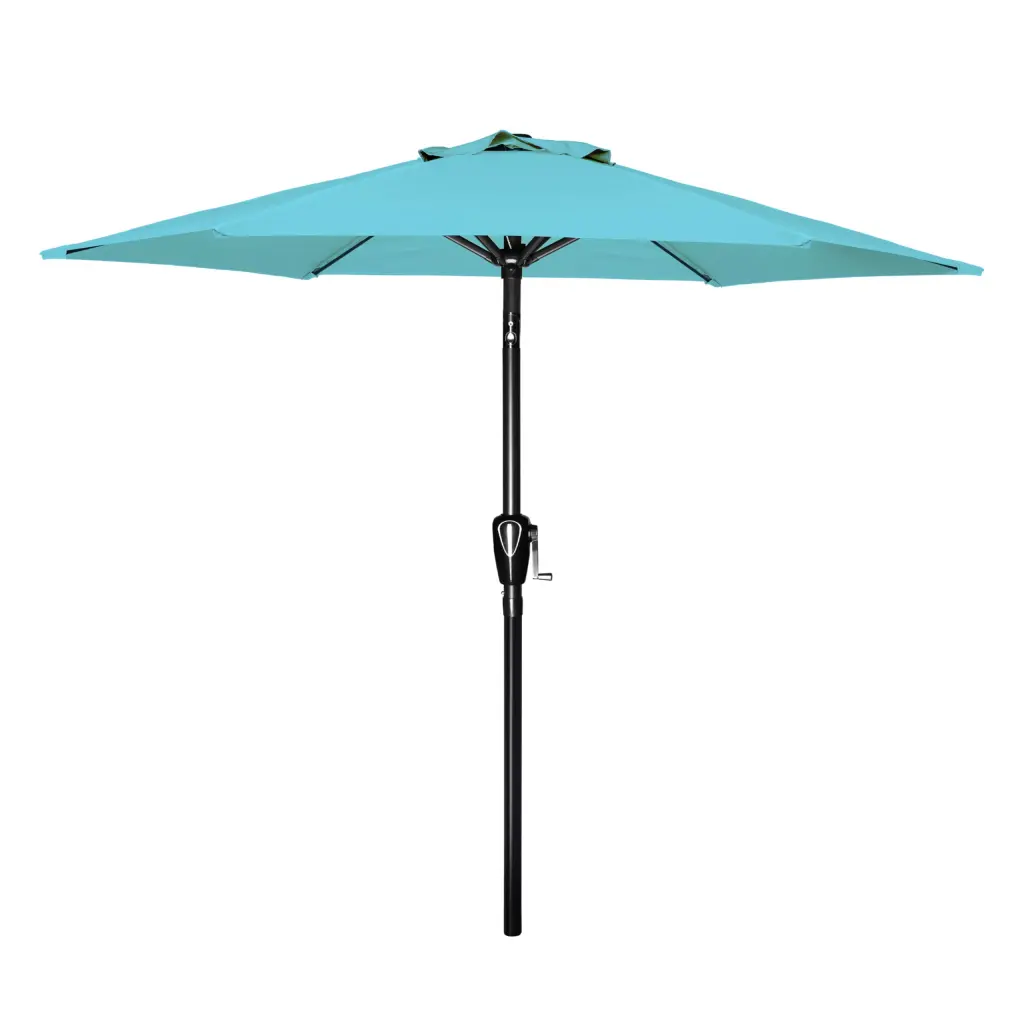 7.5Ft Patio Outdoor Market Umbrella Push Button Tilt w1134dhs