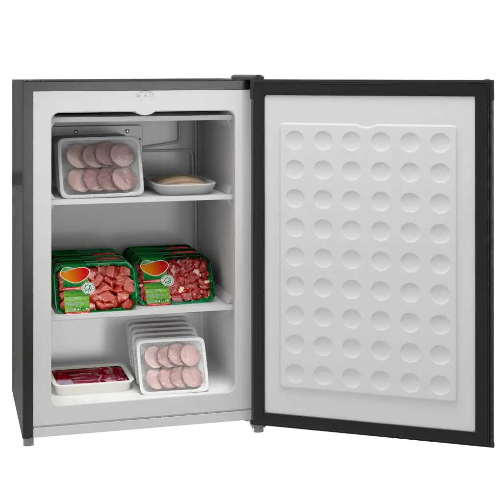 Homcom Upright Freezer 3.0 Cubic Feet Compact Mini Freezer Reversible Door aosom business