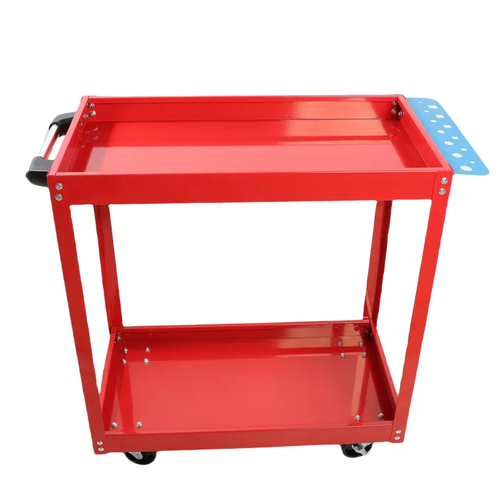 Tool Shopping Basket On Wheels Heavy Duty Alloy Metal Utility Shopping Cart Lockable Wheels qdxfl
