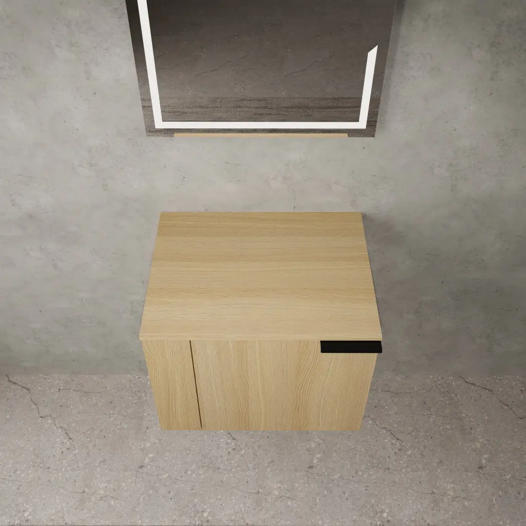 24 Inch Modern Bathroom Vanity Sink Bundle Cabinet Big Space levistar