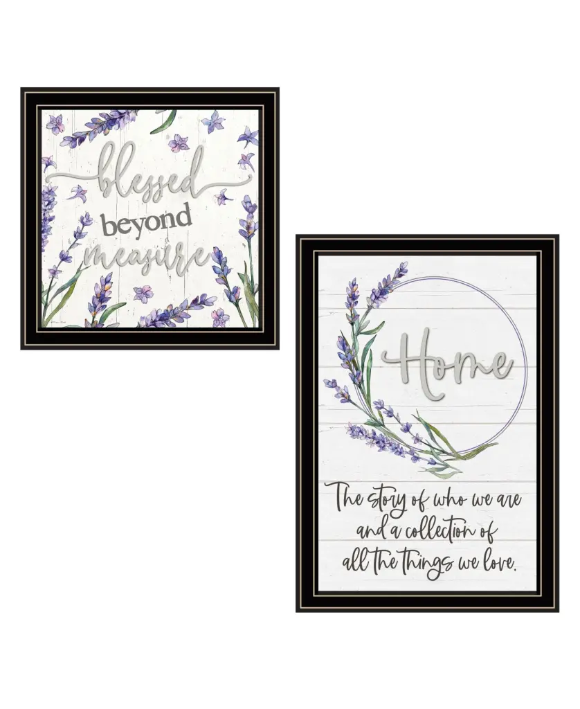 My Families Story Framed Wall Art Print Living Room Decor trendy decor 4u