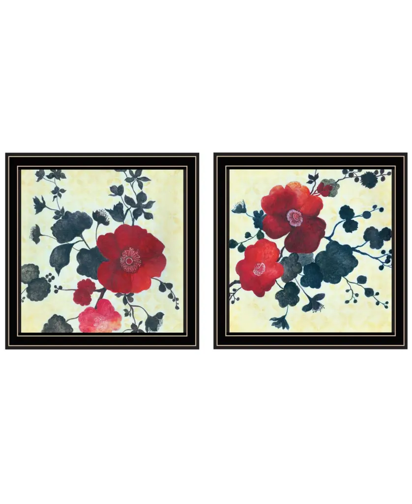 Japanese Blossoms I Framed Wall Art Print Living Room Decor trendy decor 4u