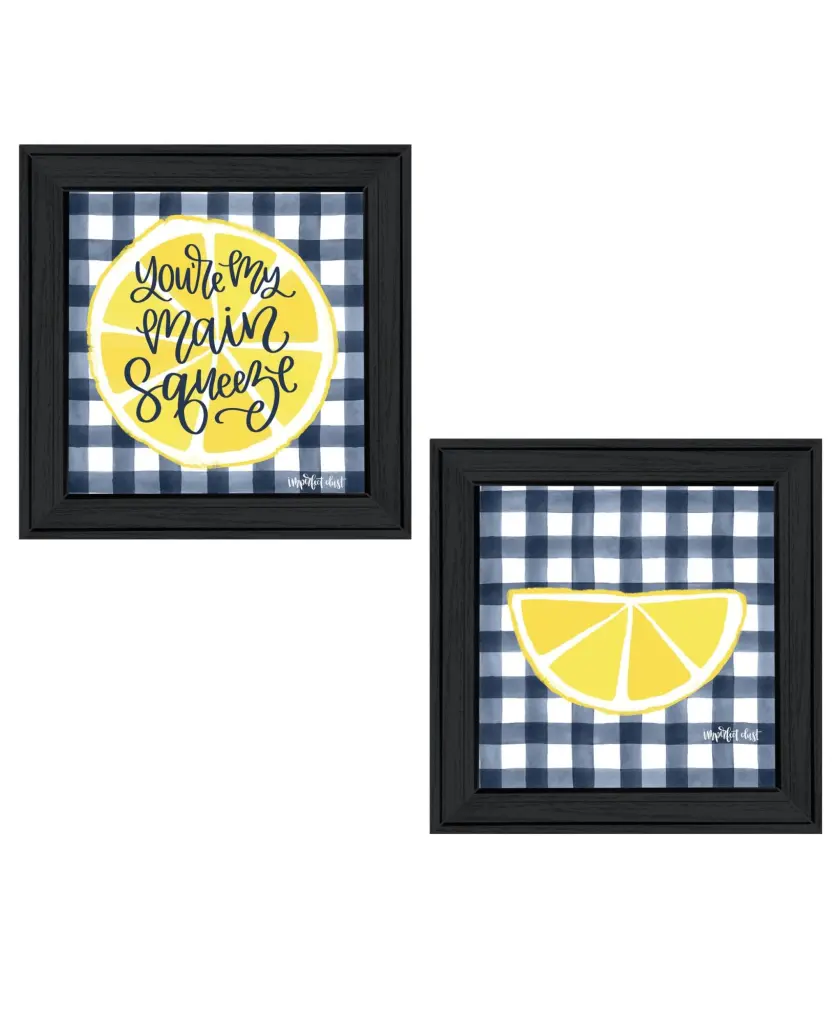 You're My Main Squeeze Framed Wall Art Living Room Modern Home Decor Print trendy decor 4u