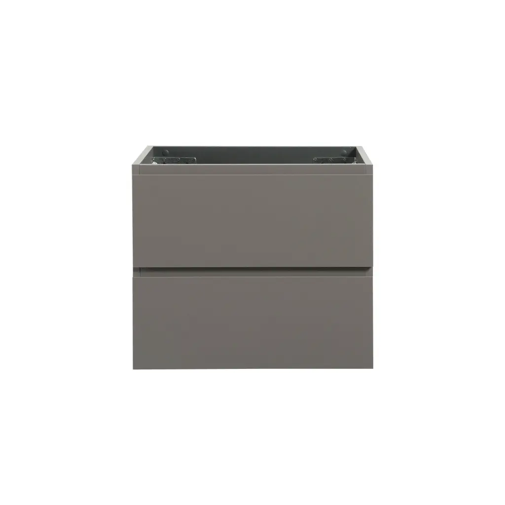 Alice 24W 102 Wall Mount Cabinet Without Basin Gray Hue Two Doors abay home