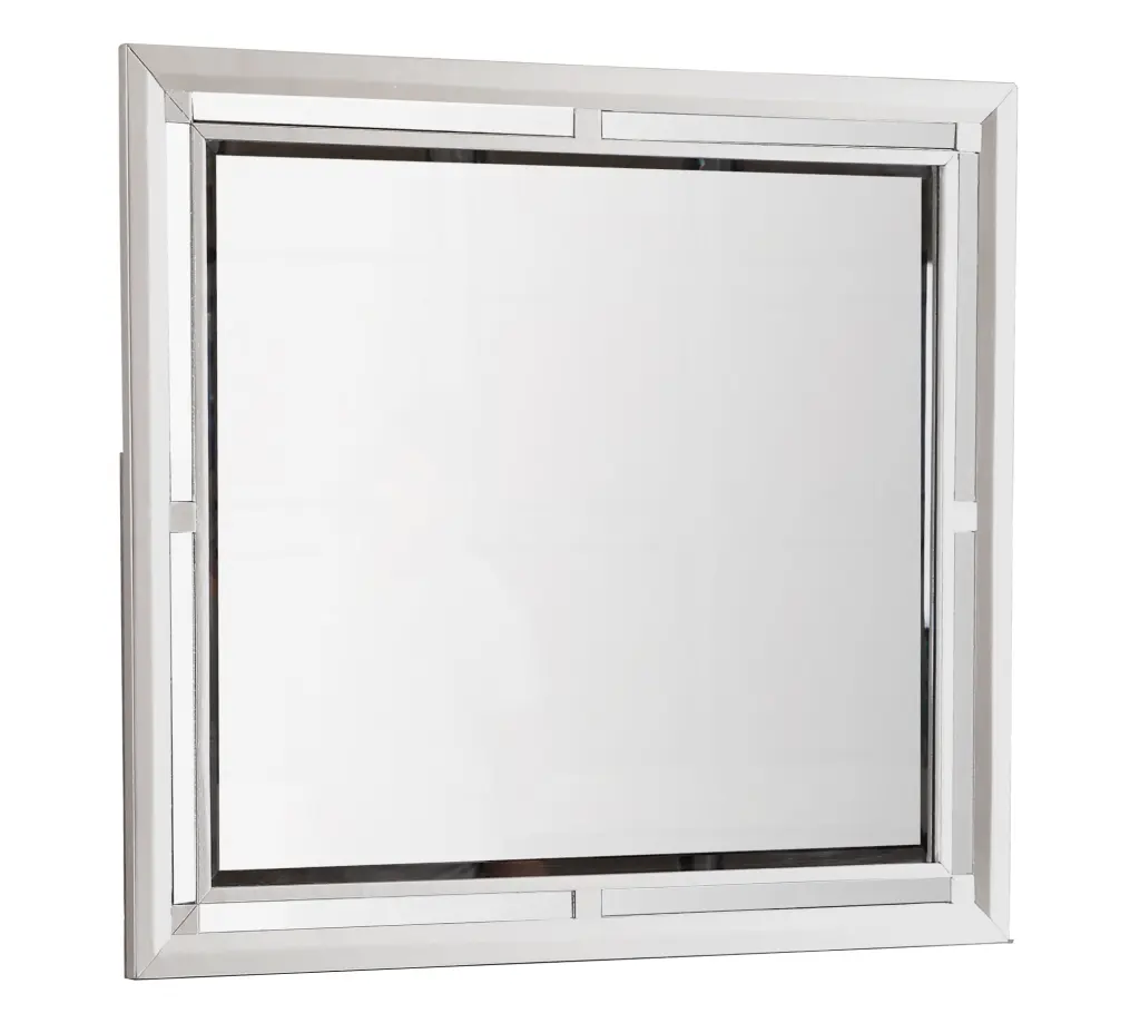 Alana G6800 M Mirror Silver Champagne Finish Particle Board glory furniture