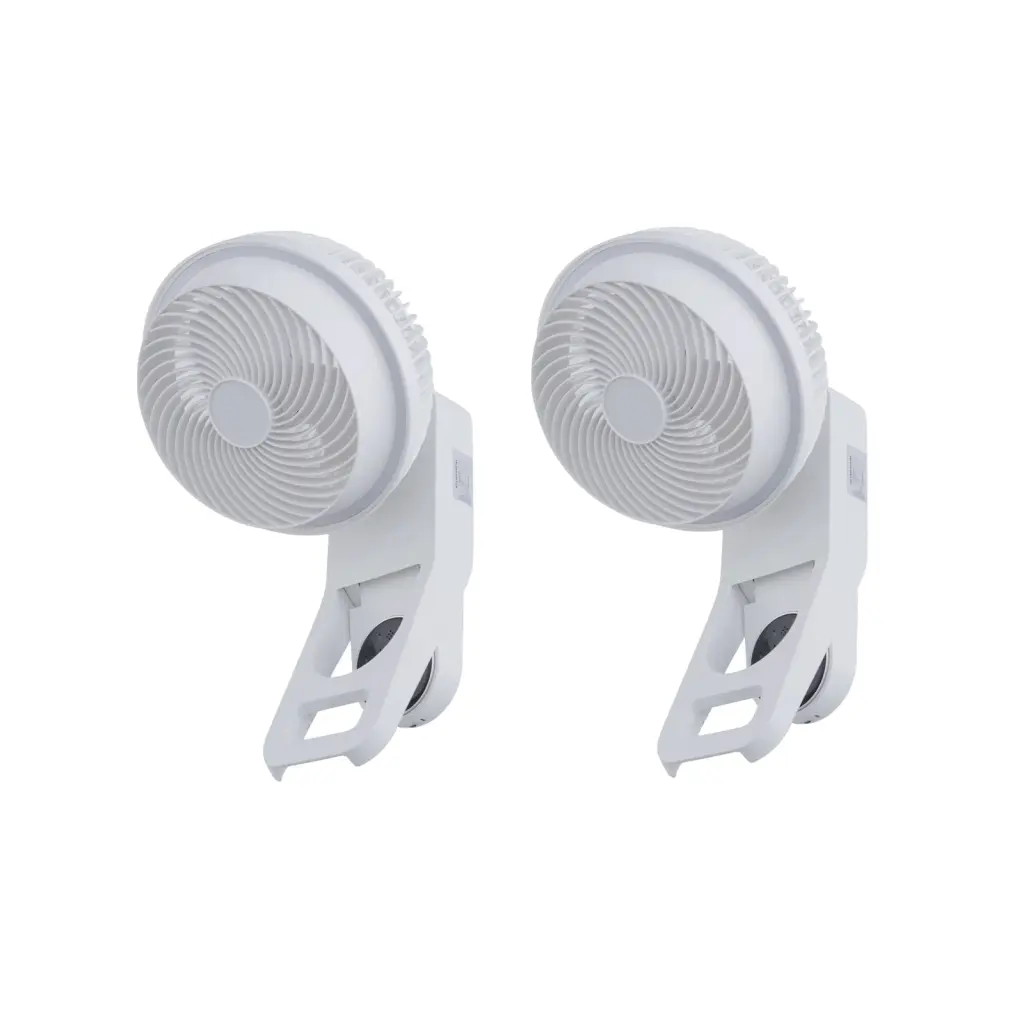 Effortless Deluxe 7 Inch Wall Mount Fan 3 Speeds and 15 Hour Timer w1134dhs