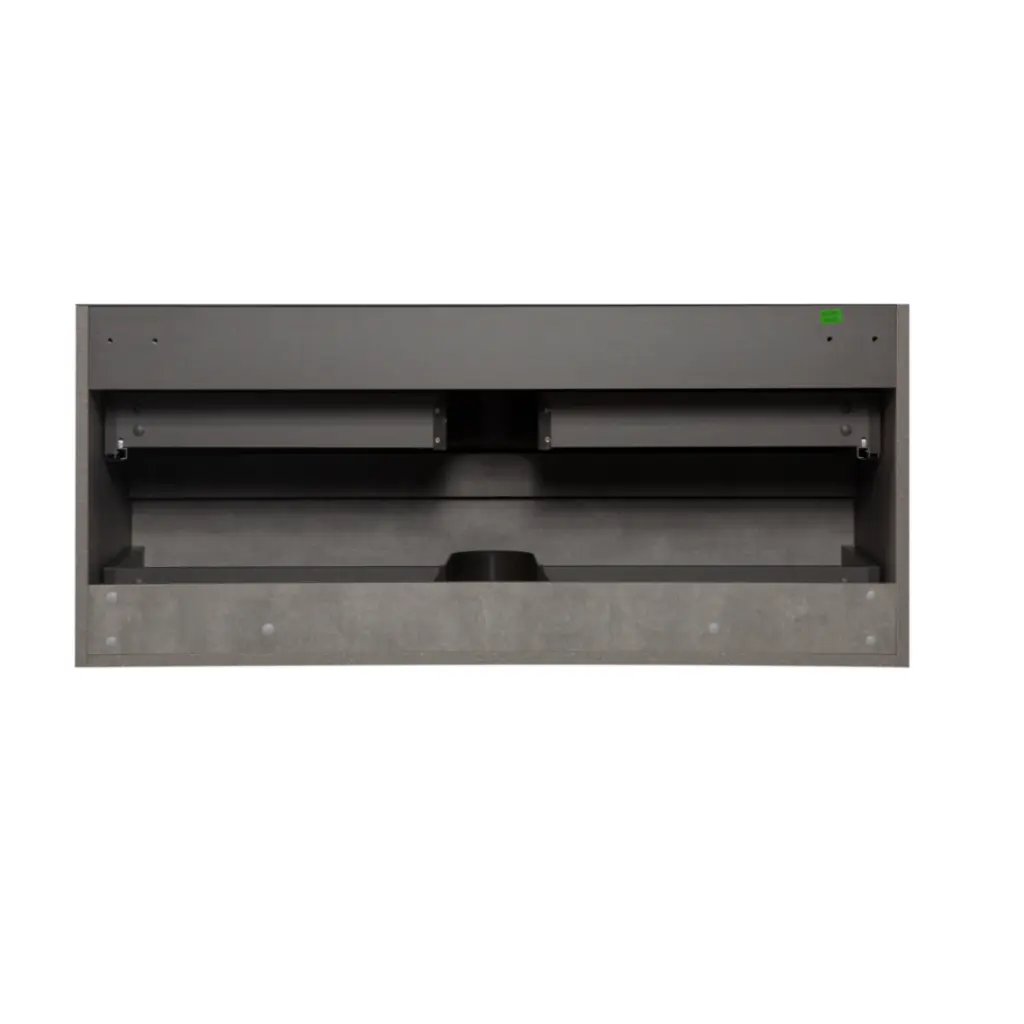 23.5 Inch Wall Mounted Bathroom Vanity Base Only Ash Finish bathininc